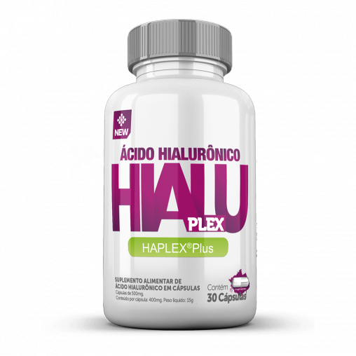 Hialuplex (Ácido Hialurônico HAPLEX®Plus 80mg) - 30 Cápsulas