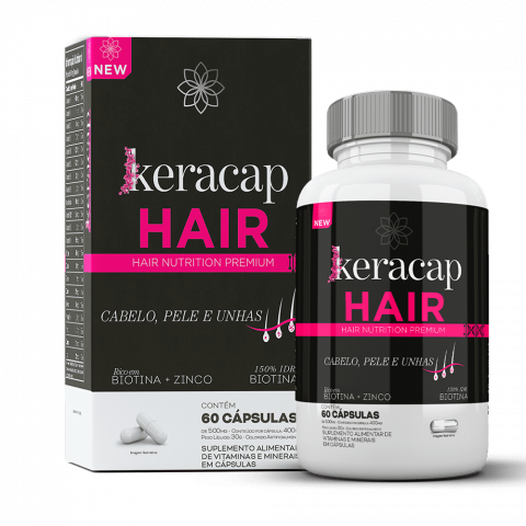 KERACAP HAIR NUTRITION 60 CÁPSULAS